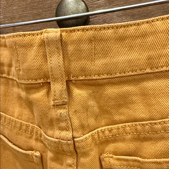 PacSun Mustard Distressed Denim Skirt - Picture 5 of 5